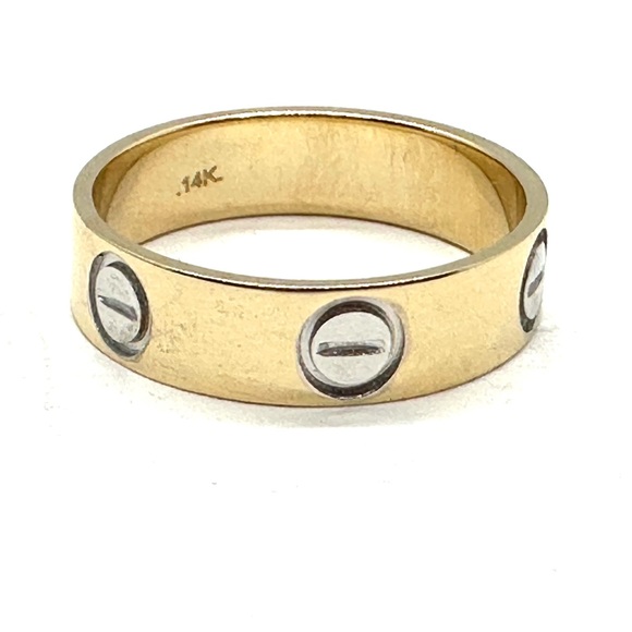 14K Gold Ring (Solid Gold) - Picture 1 of 7
